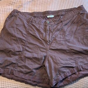 Maurices Brown Cargo Shorts for Women